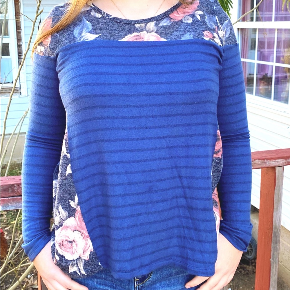 Lightweight floral shirt